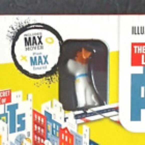 New/Sealed-The Secret Life Of Pets Home Before Dinner Game w/ Max Dog Figure - Picture 3 of 3
